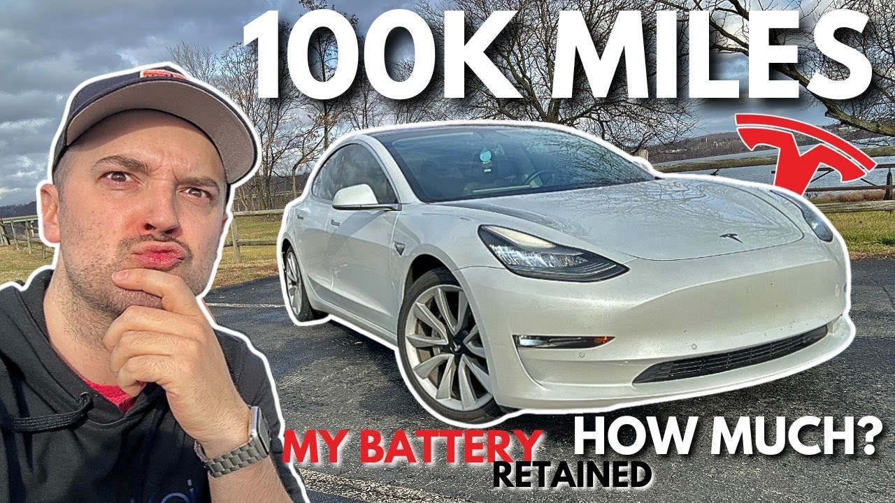 Tesla Model 3 Battery Health After 100K Miles!