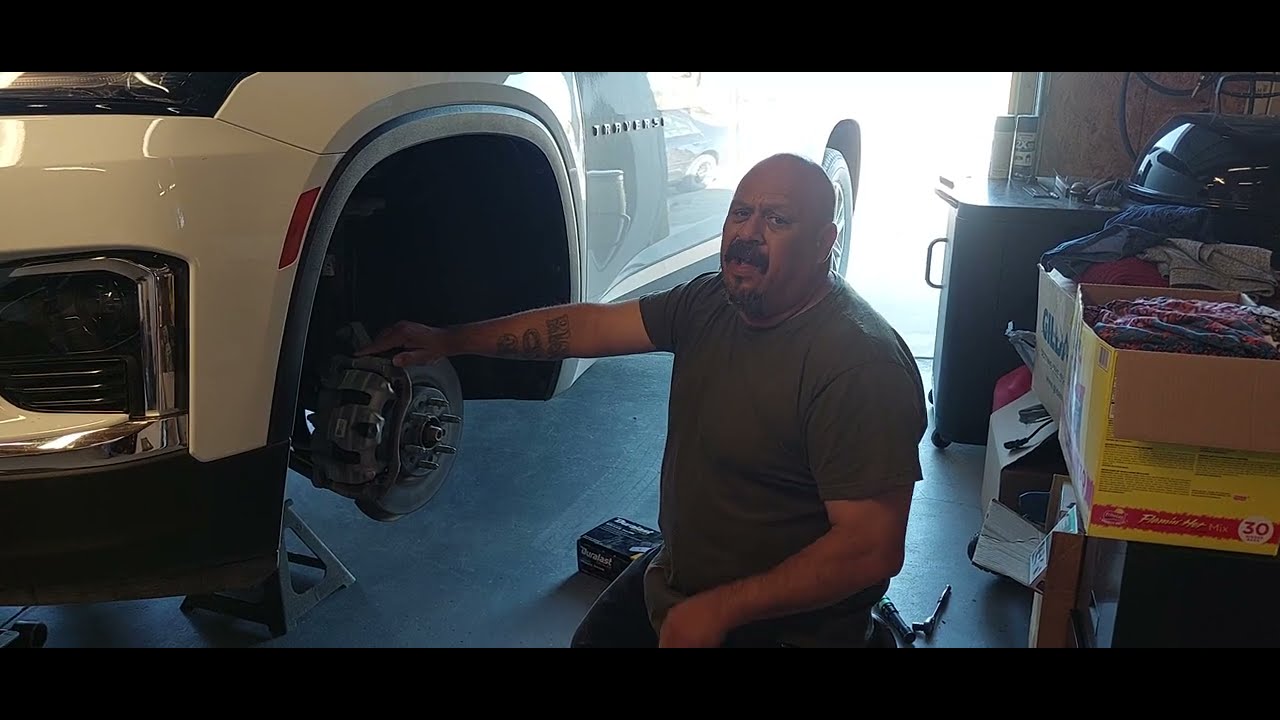 2023 Traverse 15 minute front brakes replacement