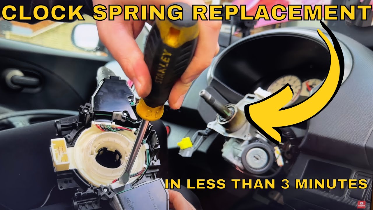 How To Replace Your Clock Spring In Less Than 3 Minutes [NISSAN MICRA K12 & OTHERS] [TUTORIAL]