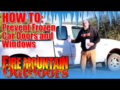 HOW TO: Preventing frozen car doors and windows