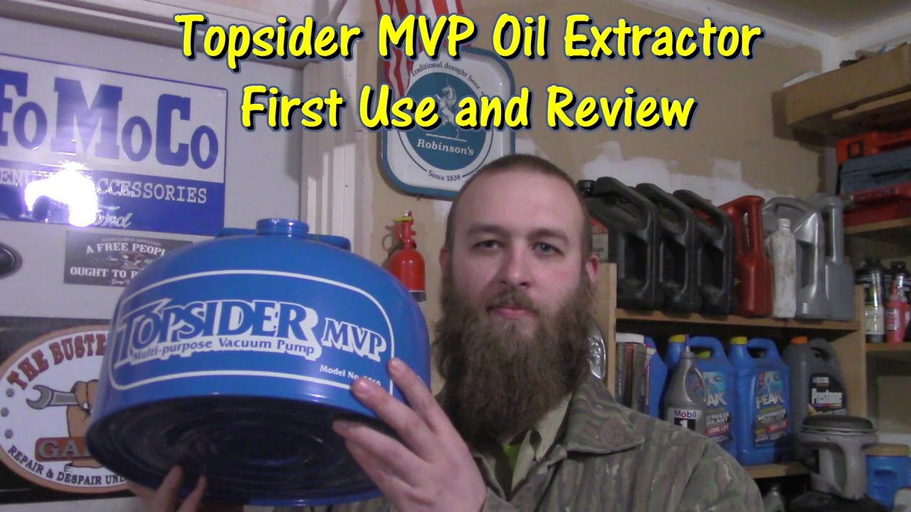 Topsider MVP Oil Extractor Review by @GettinJunkDone