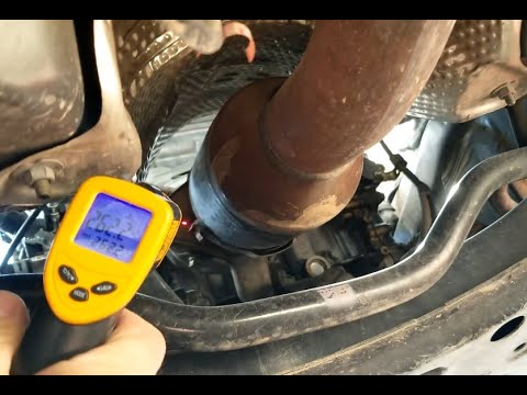 How To Test a Catalytic Converter is Good or Bad With a Low Cost Infrared Thermometer