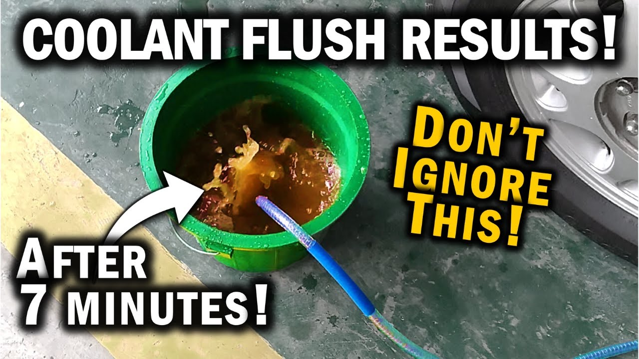 Radiator Coolant Flush in 30 Minutes | Step-by-Step Guide Using a Flush Machine