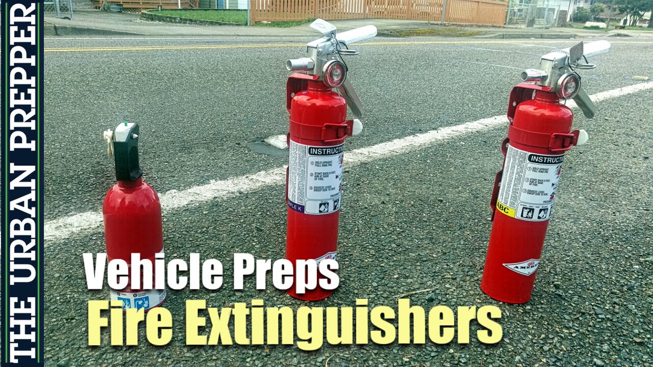 Fire Extinguishers: Types, Mounting & Demo (Vehicle Preps)