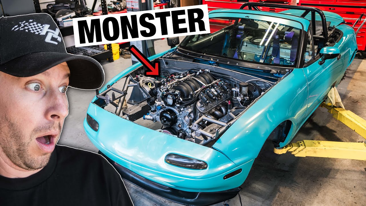We Put a 525HP LS3 in a Miata...THIS IS NUTS!