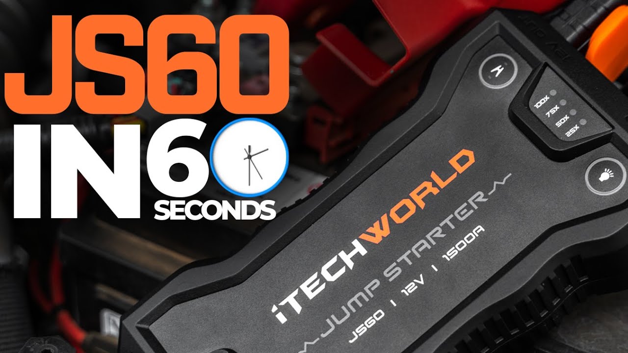 JS60 Jump Starter In 60 Seconds