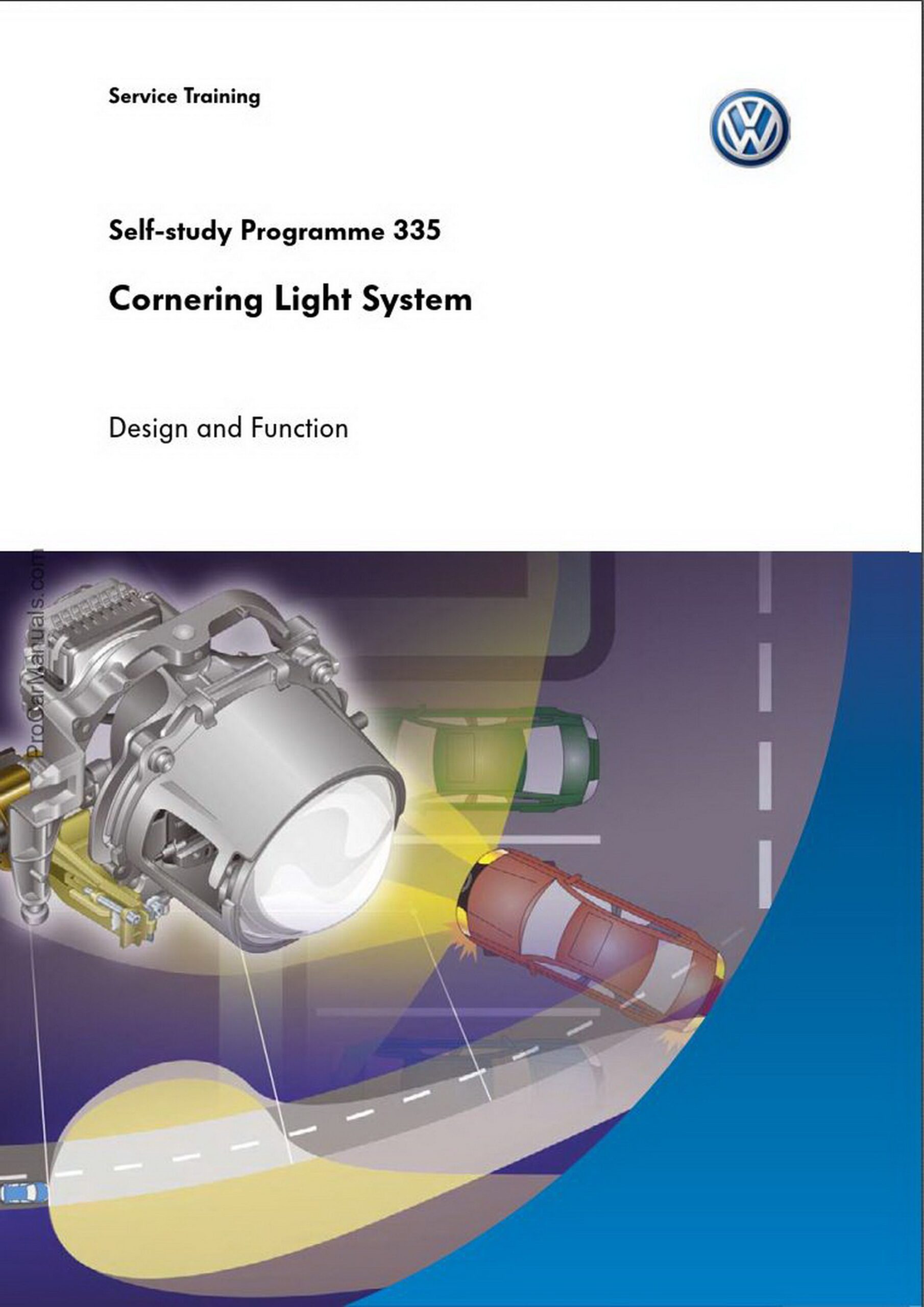 Self Study Program 335 - Cornering Light System Design and Function
