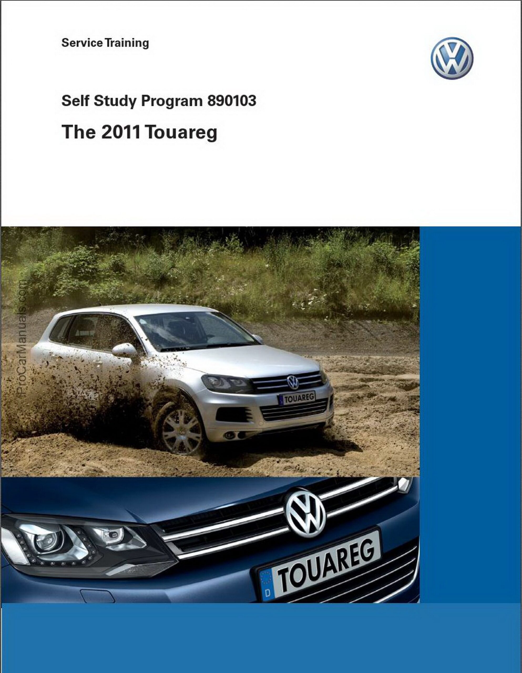 Self Study Program 890103 - The 2011 Touareg