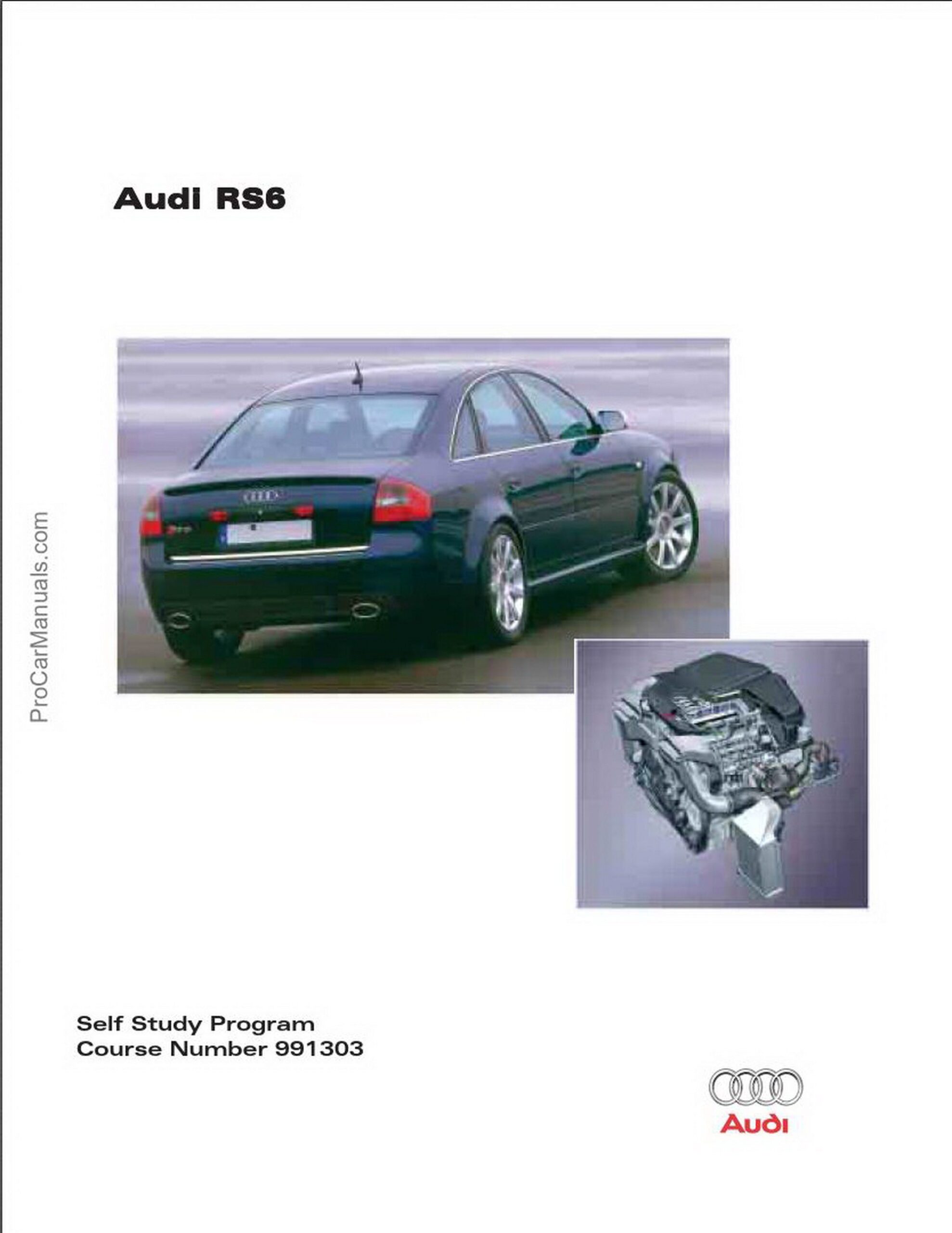 Self Study Program 991303 - Audi RS6