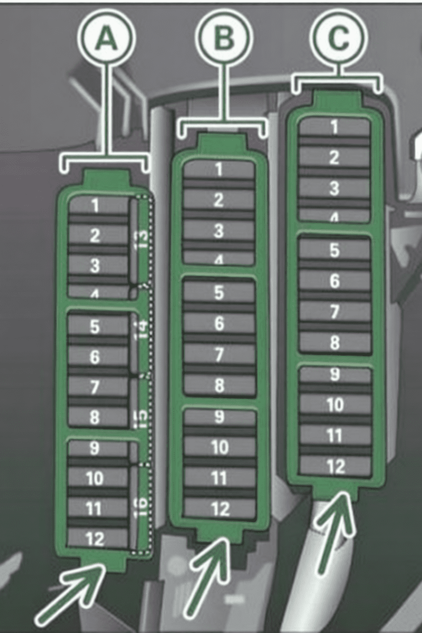 audi a4 s4 b8 8k 2008 2016 fuses 08