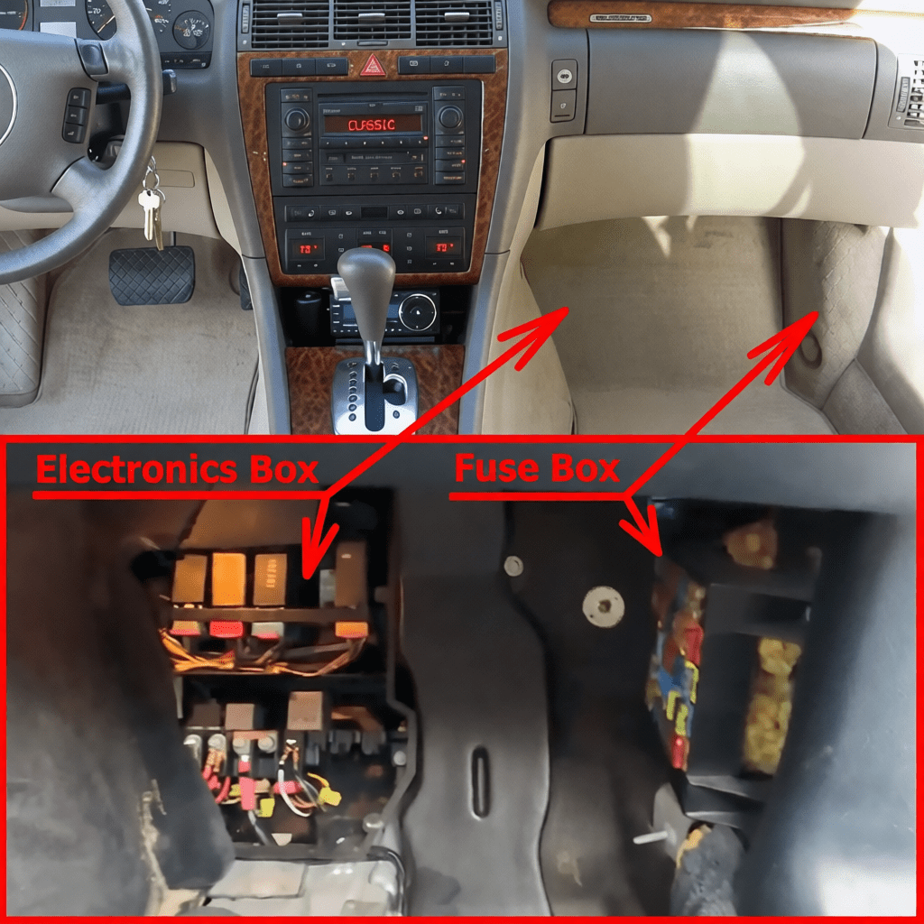 audi a8 s8 d2 4d 1998 2002 fuses and relays 06