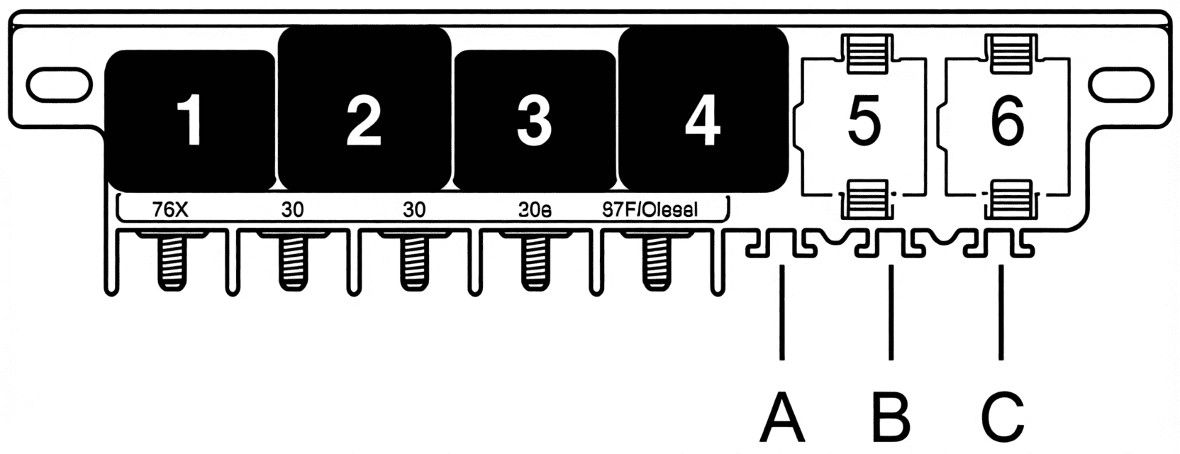 audi a8 s8 d2 4d 1998 2002 fuses and relays 09