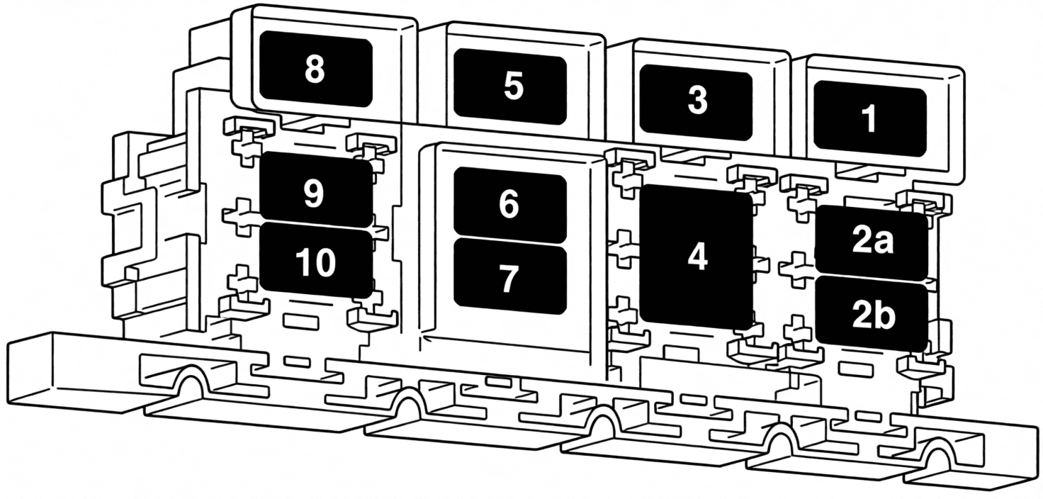 audi a8 s8 d2 4d 1998 2002 fuses and relays 15