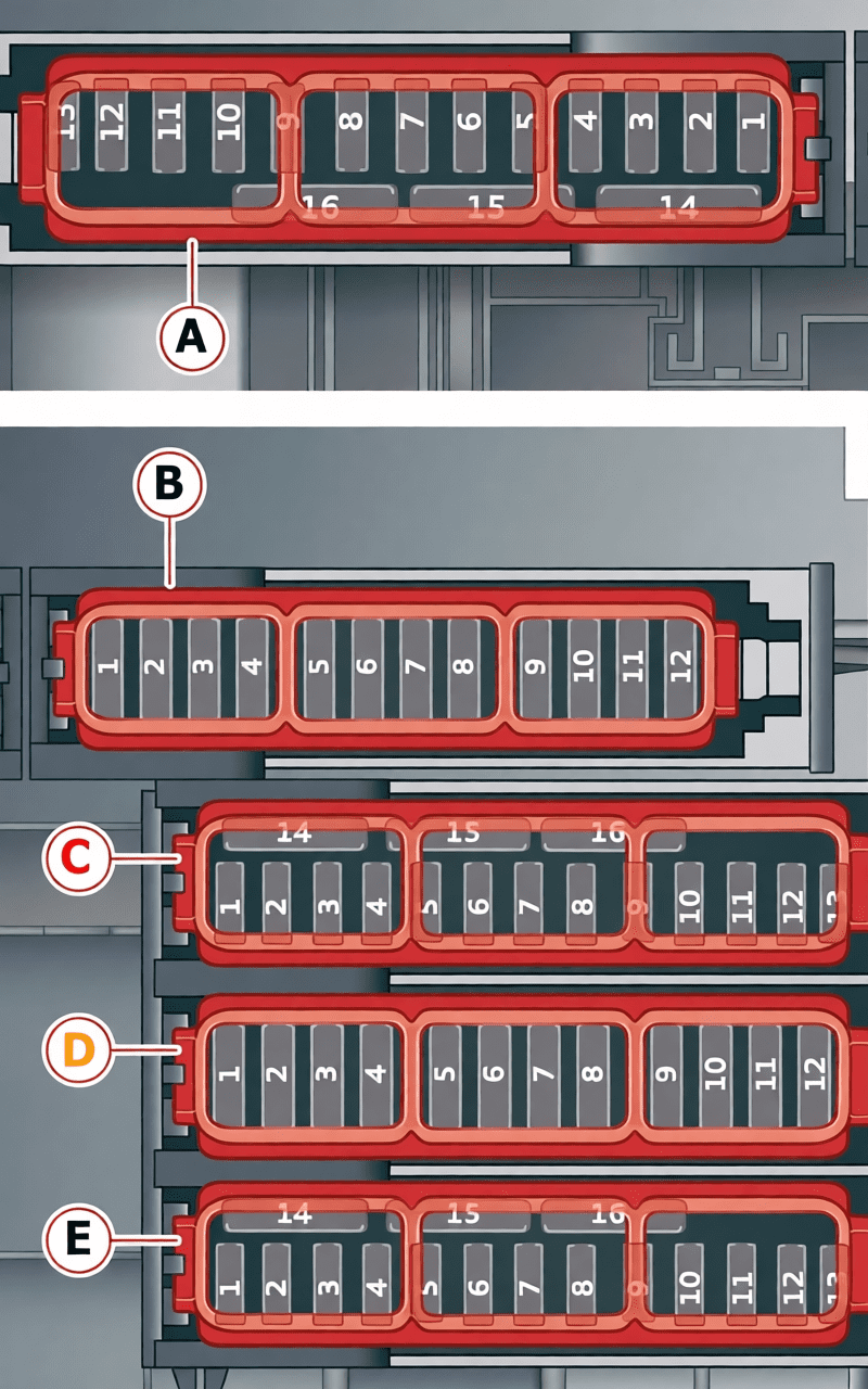 audi e tron 2019 2022 fuses 05