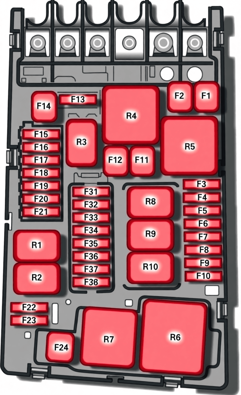 audi q2 2017 2019 fuses 06