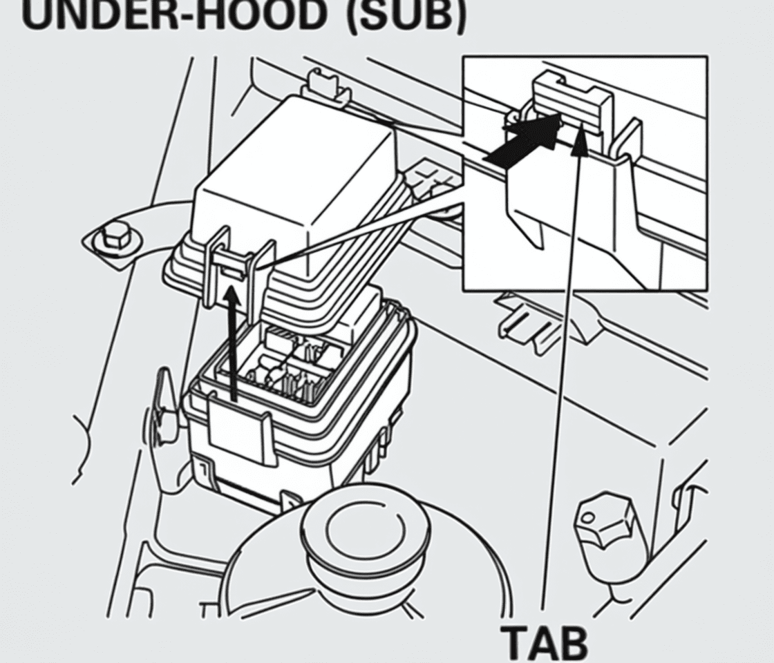 acura mdx yd2 2007 2013 fuses 10
