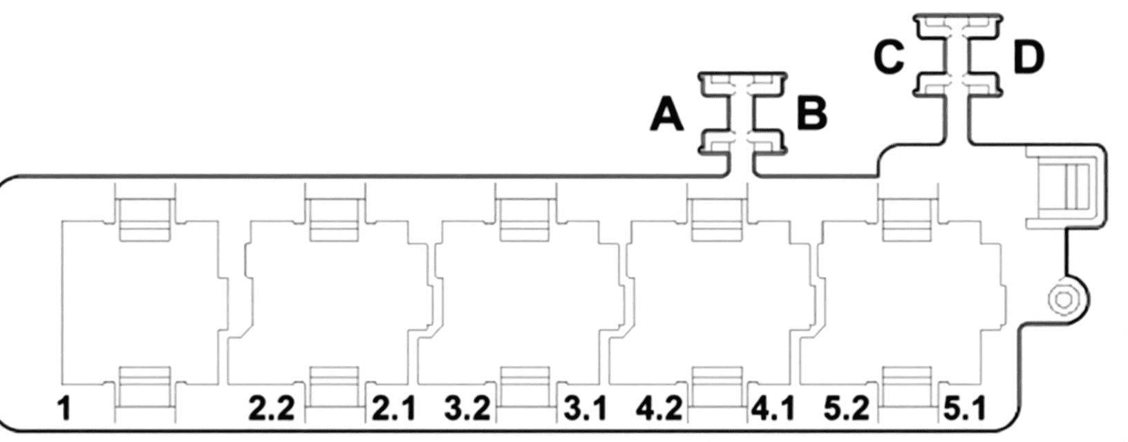 audi a3 s3 8p 2004 2007 fuses 08
