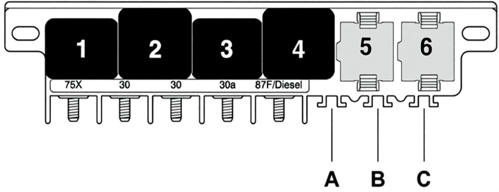 audi a4 s4 b5 8d 1998 2001 fuses and relays 09