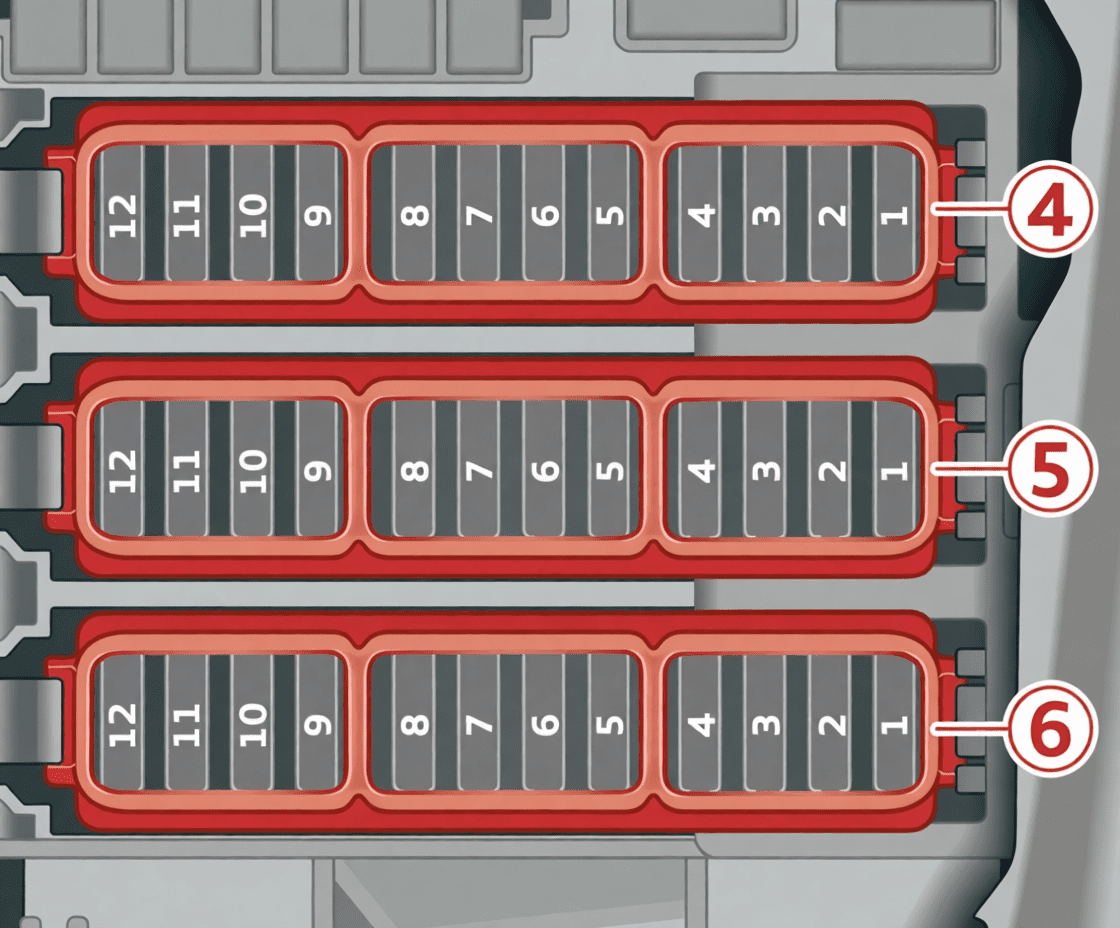 audi e tron gt 2021 2023 fuses 05