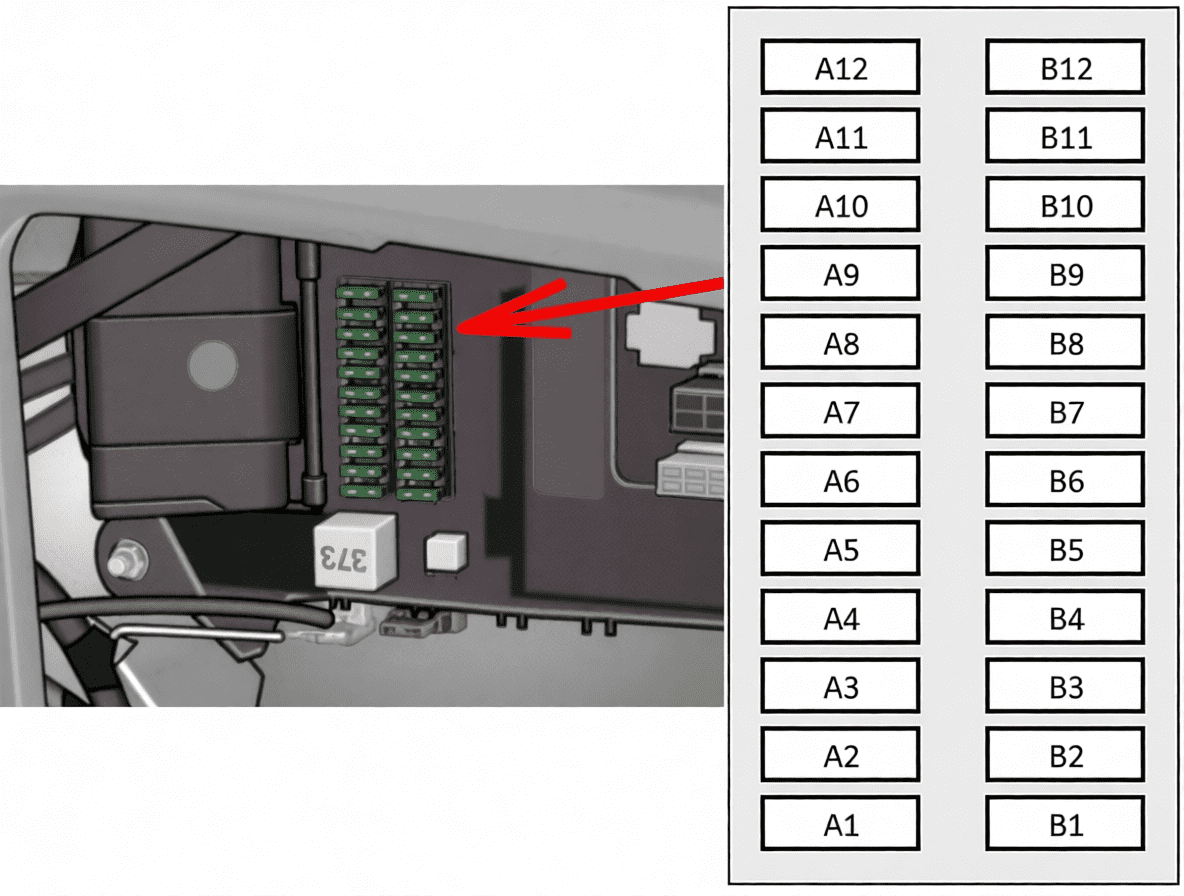 audi a6 c6 4f 2008 2011 fuses 10
