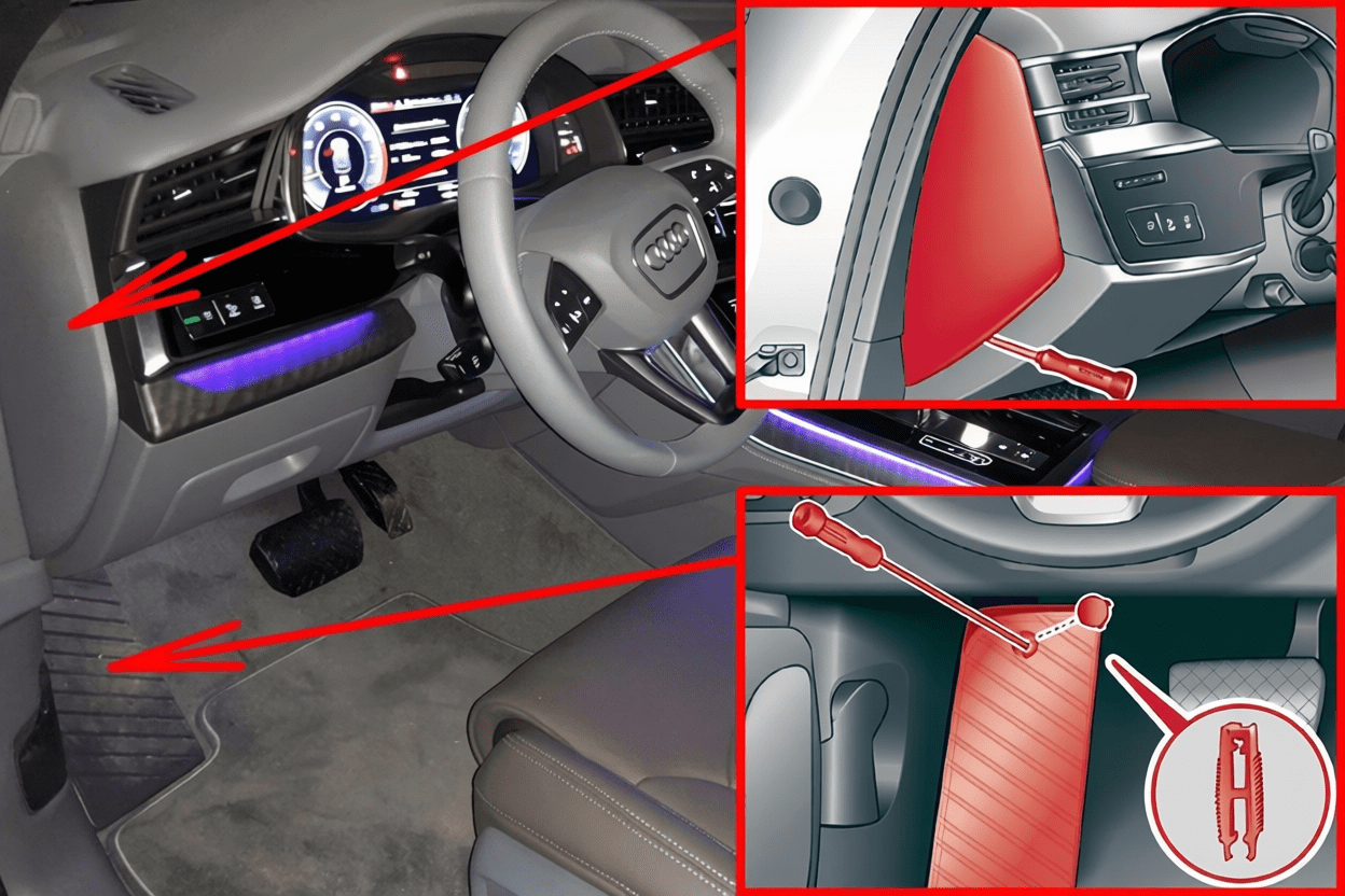 Audi Q8 2019-2022 Fuse Layout