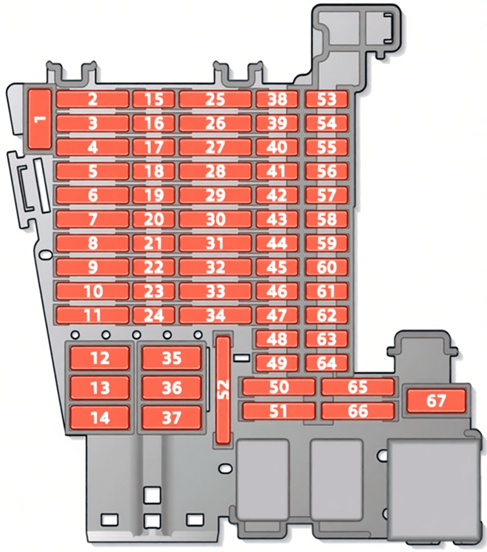 audi a3 s3 8y 2021 2022 fuses 09