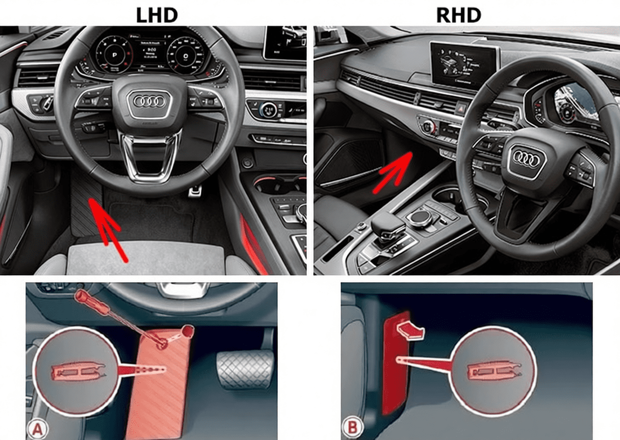 audi a4 s4 b9 8w 2020 2022 fuses 06