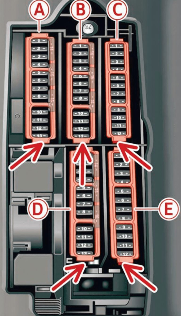 audi a4 s4 b9 8w 2020 2022 fuses 09