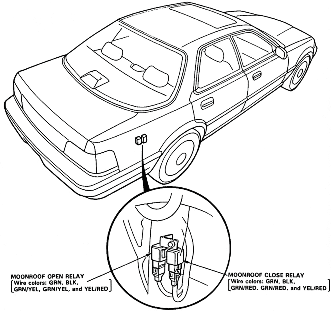 acura vigor 1991 1994 fuses 07