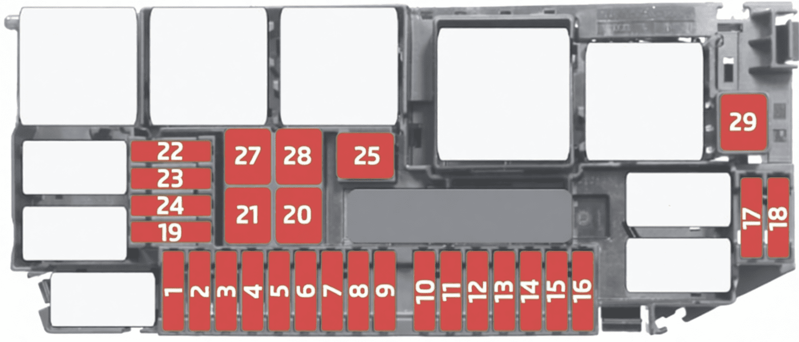 audi a1 gb 2019 2022 fuses 06