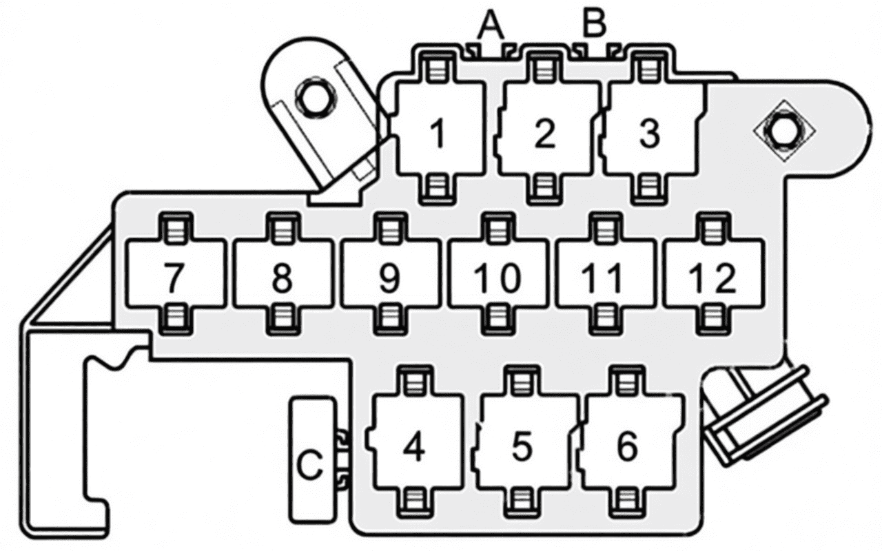 audi a2 8z 1999 2005 fuses and relays 07