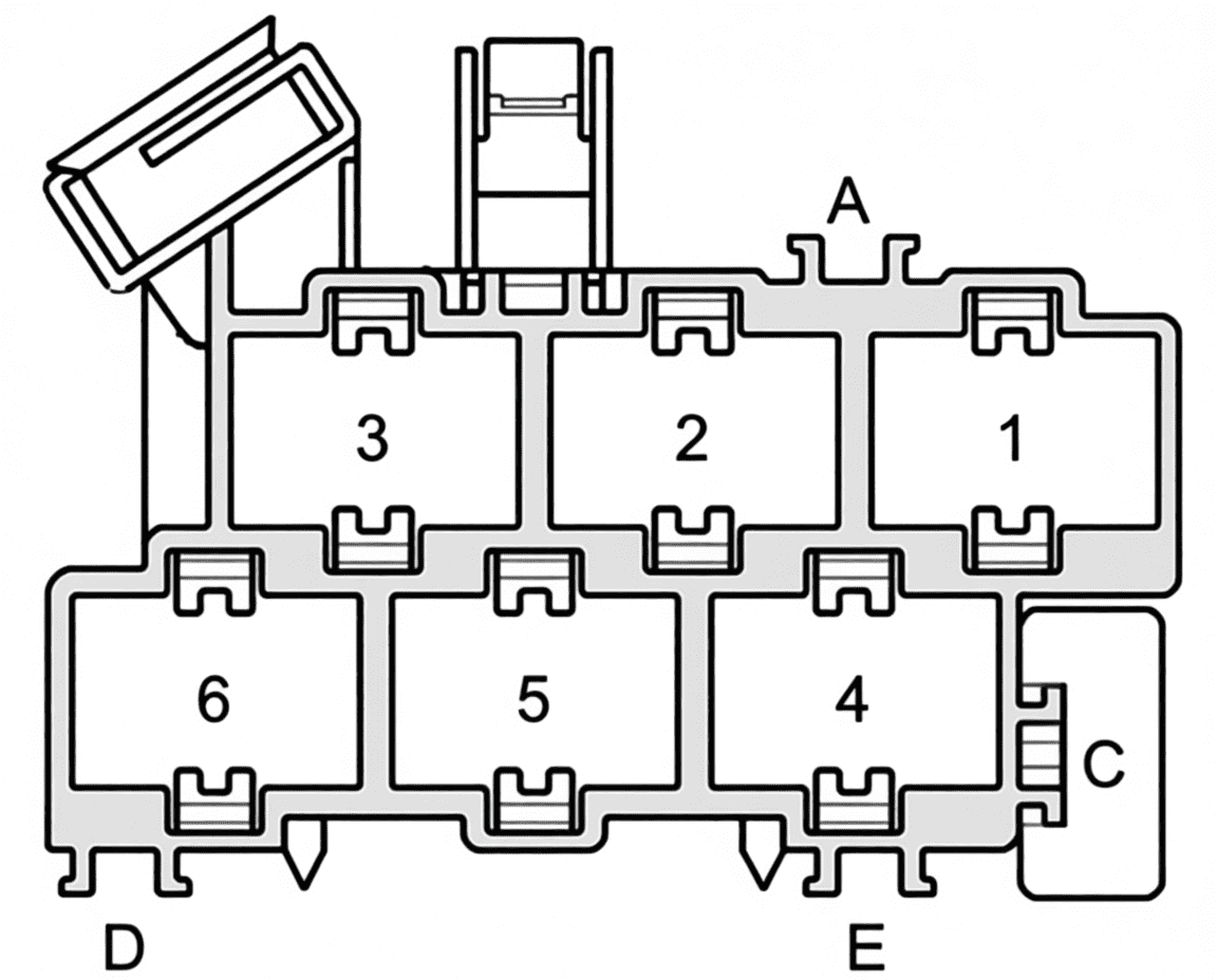 audi a2 8z 1999 2005 fuses and relays 10