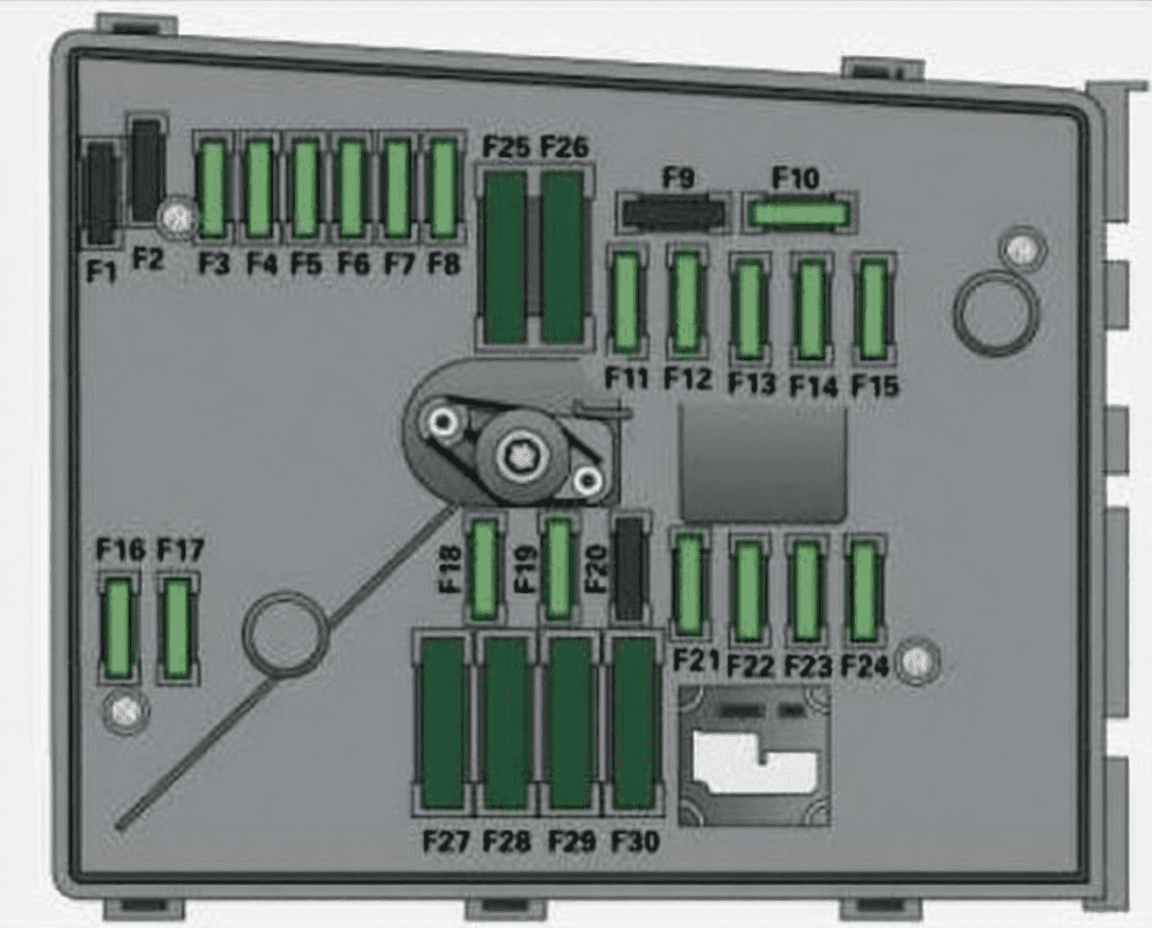 audi a3 s3 8p 2008 2012 fuses 09