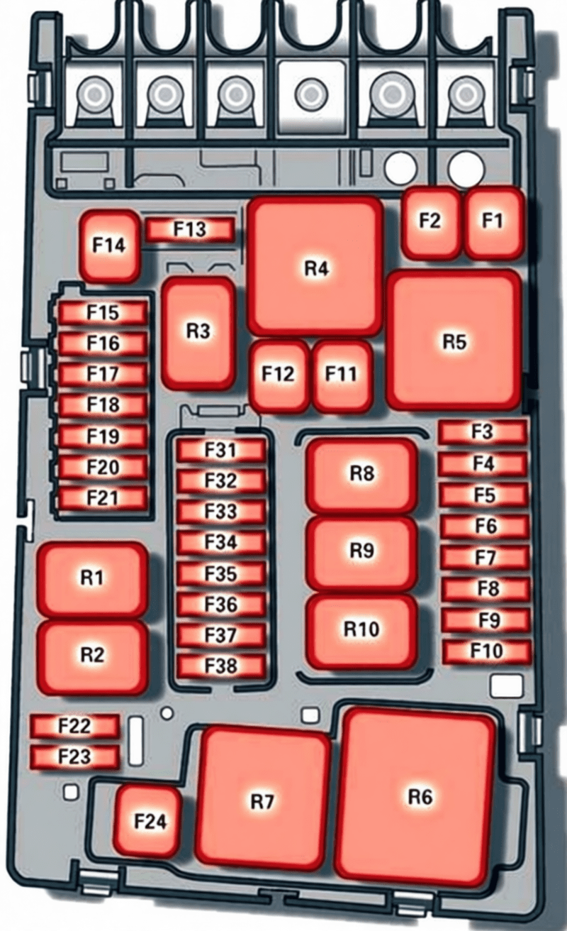 audi a3 s3 8v 2013 2018 fuses 09