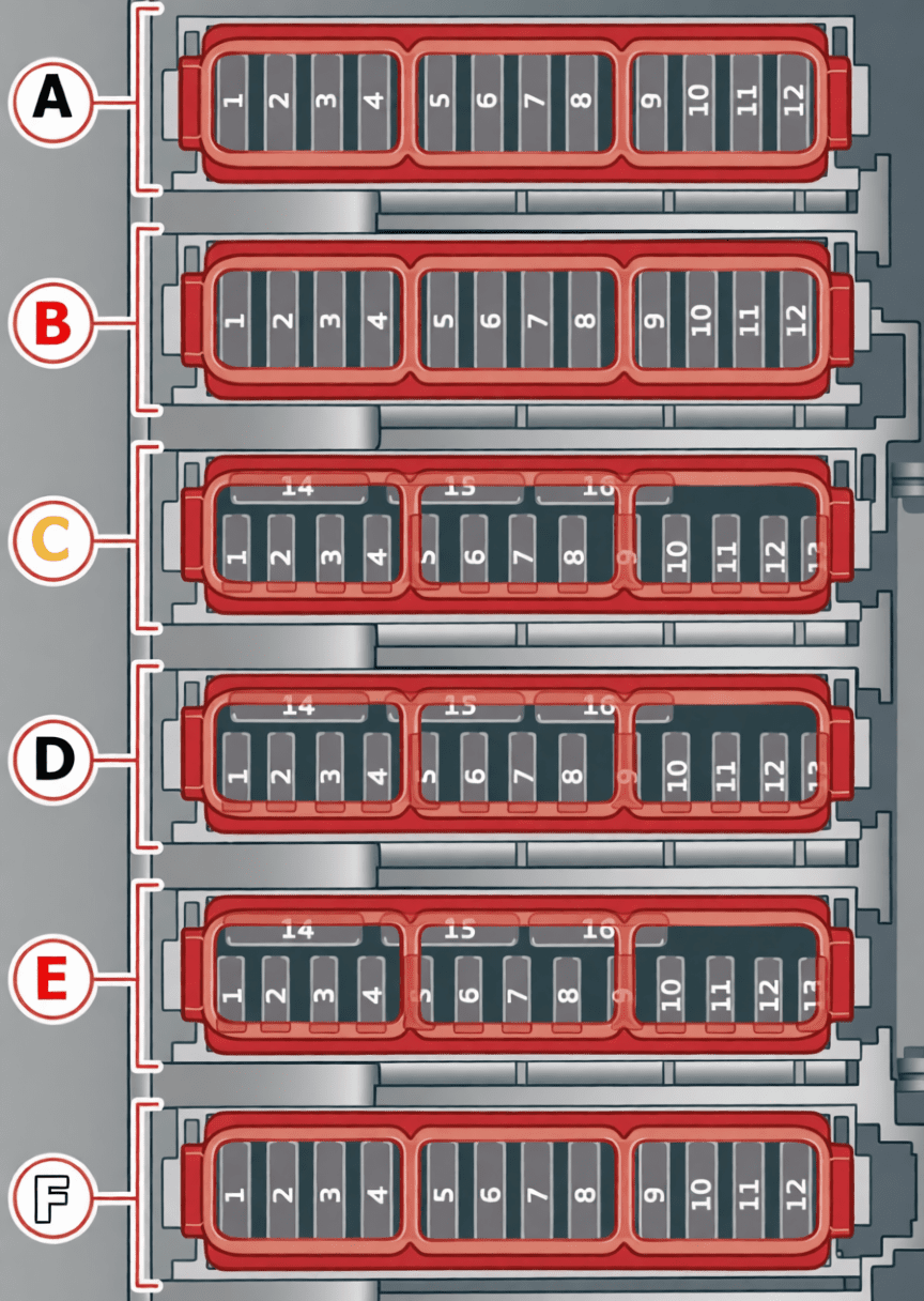 audi a8 s8 d5 4n 2018 2020 fuses 10