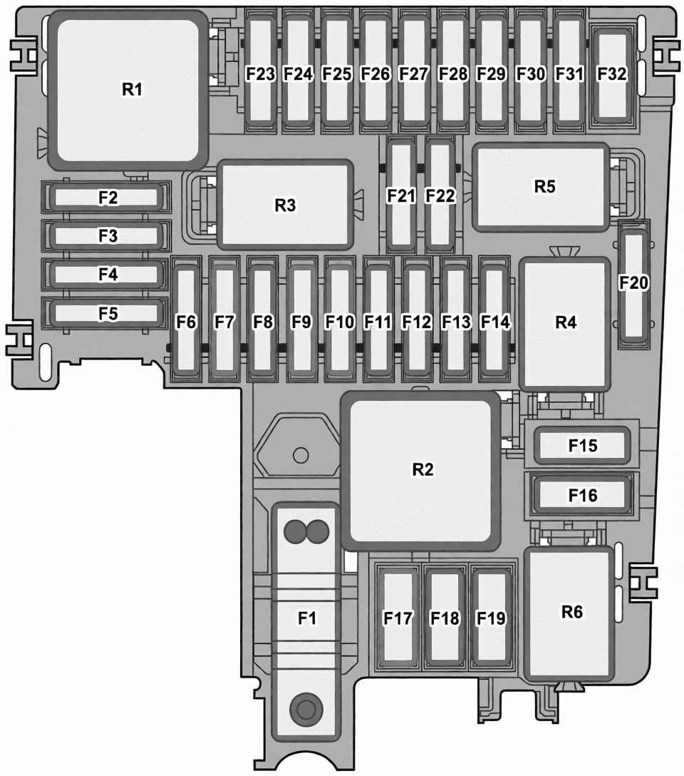 audi q4 e tron 2022 2023 fuses and relays 06