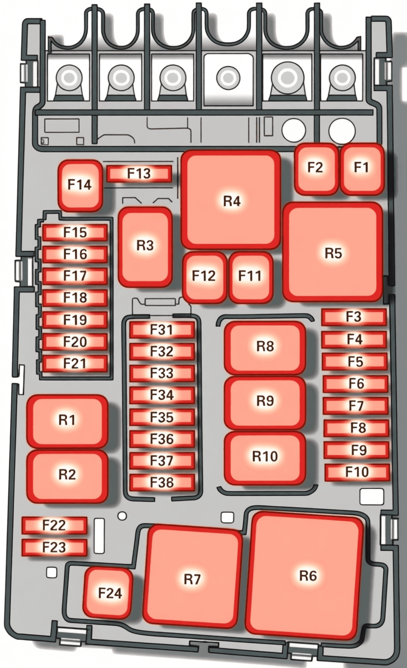 audi tt fv 8s 2015 2020 fuses 07