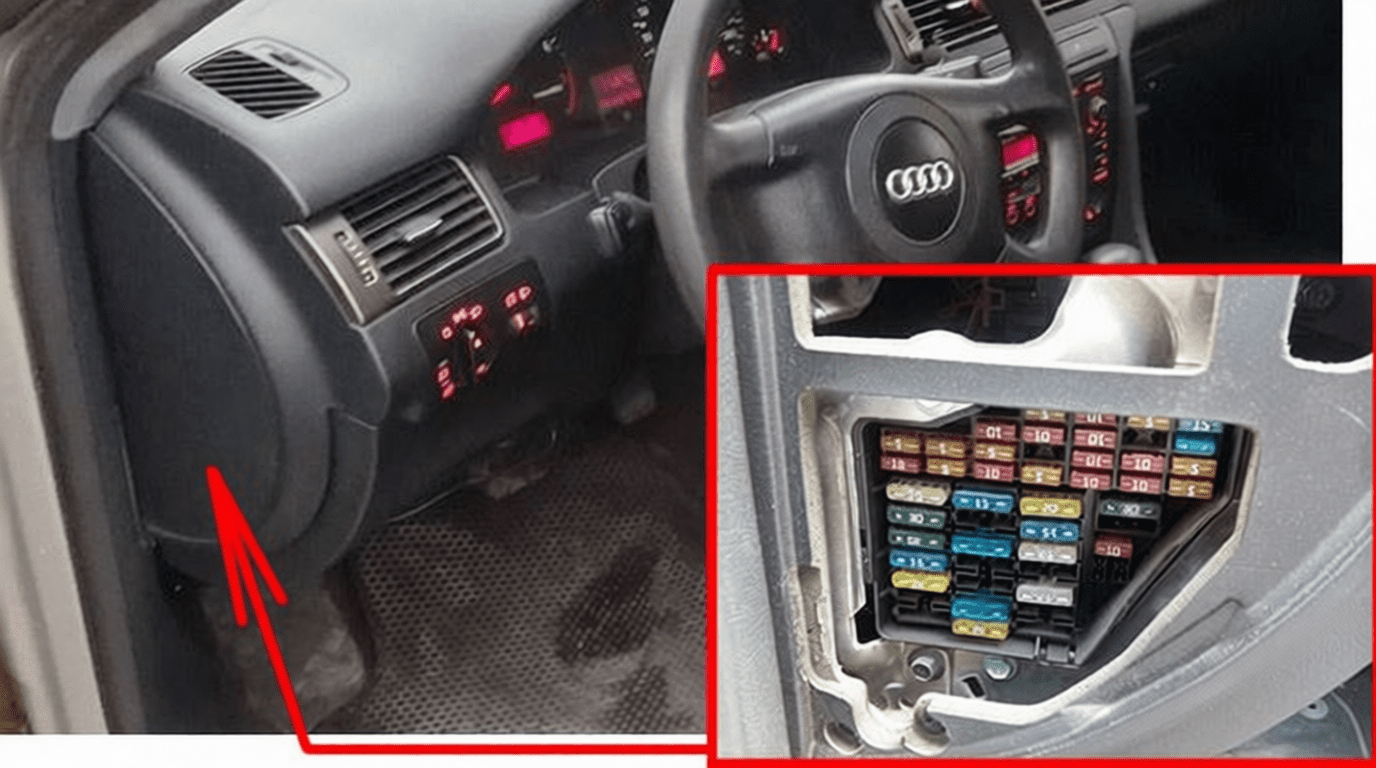 audi a6 s6 c5 4b 1997 2004 fuses and relays 05