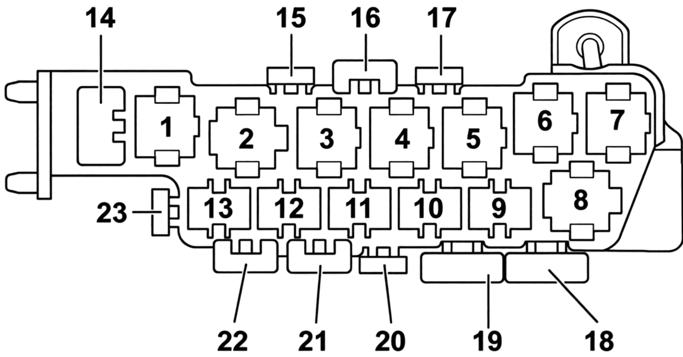 audi a6 s6 c5 4b 1997 2004 fuses and relays 09
