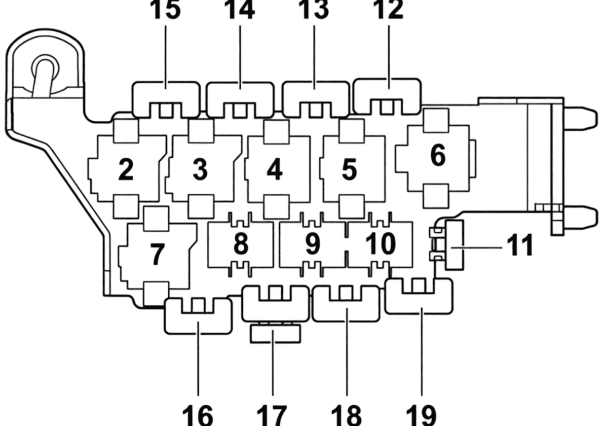 audi a6 s6 c5 4b 1997 2004 fuses and relays 10