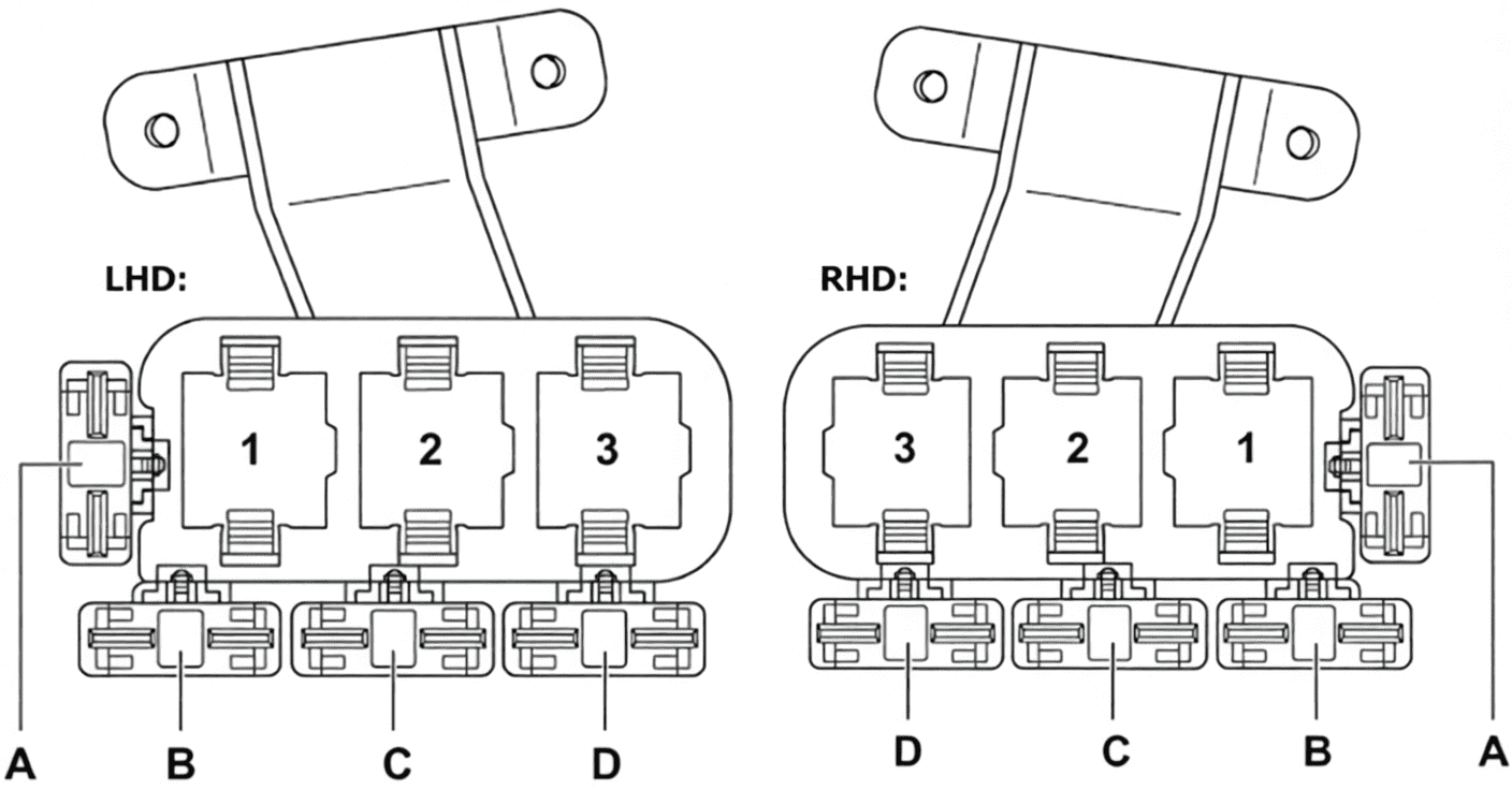 audi a6 s6 c5 4b 1997 2004 fuses and relays 11