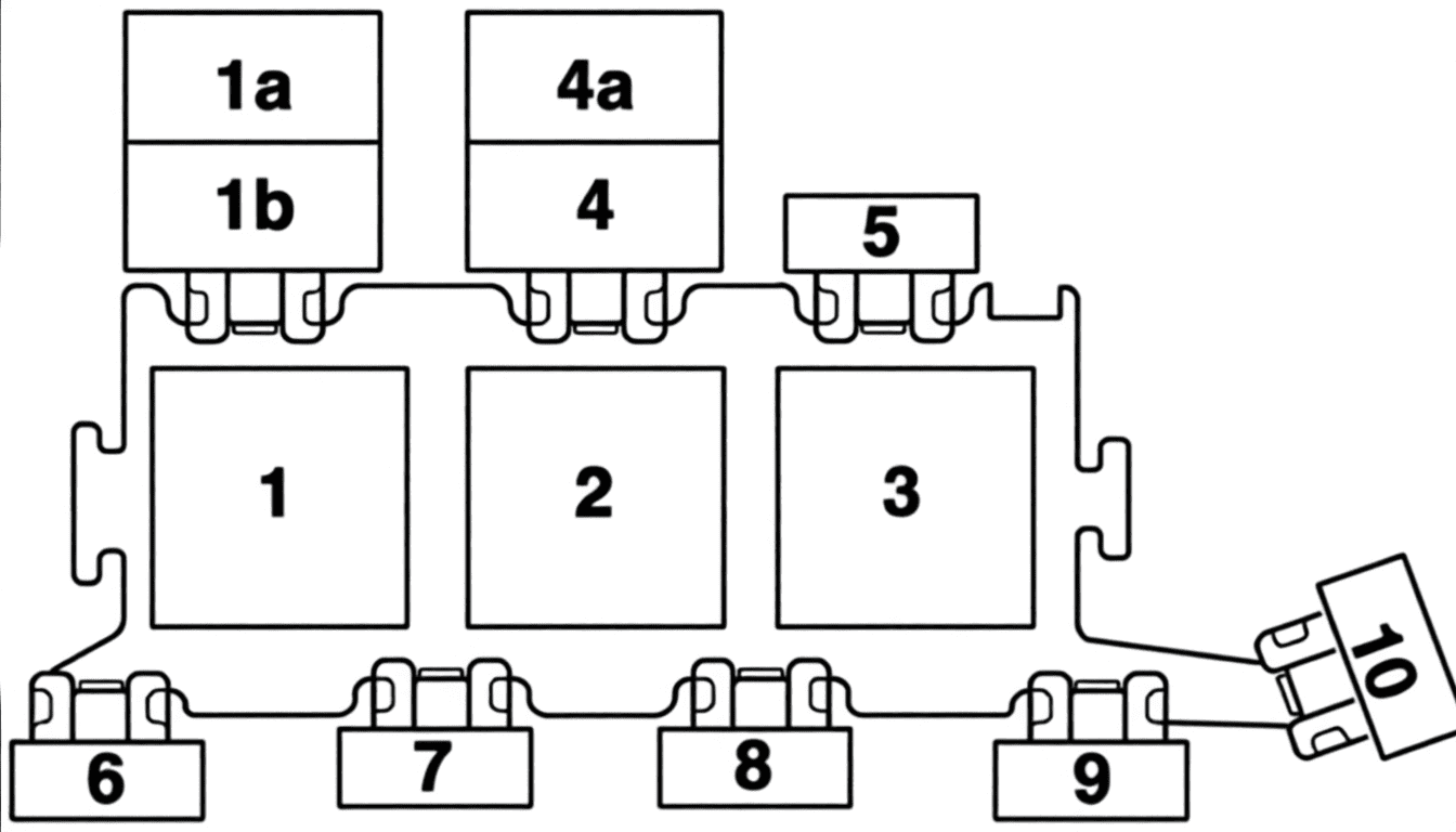 audi a6 s6 c5 4b 1997 2004 fuses and relays 13