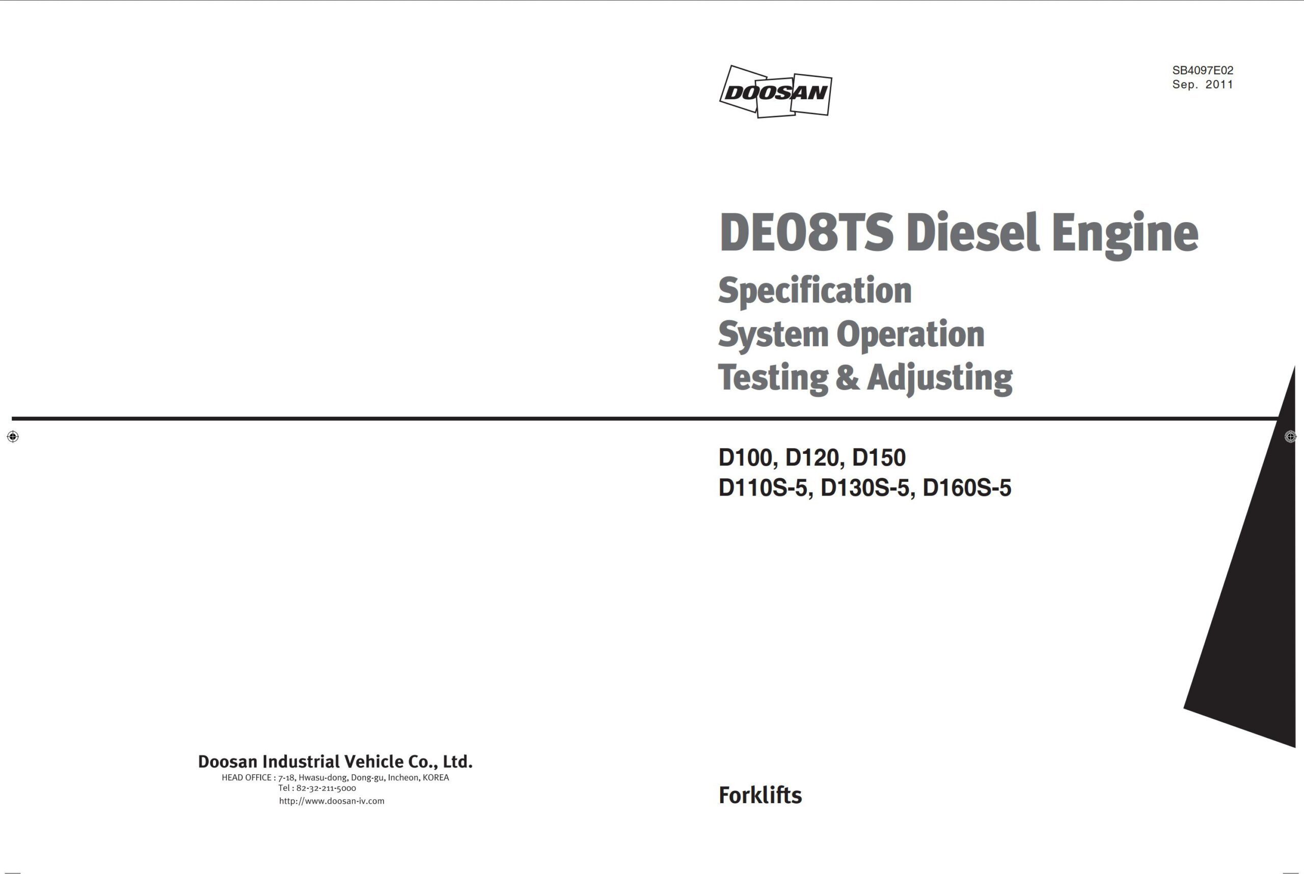 daewoo de08ts diesel engine specification system operation