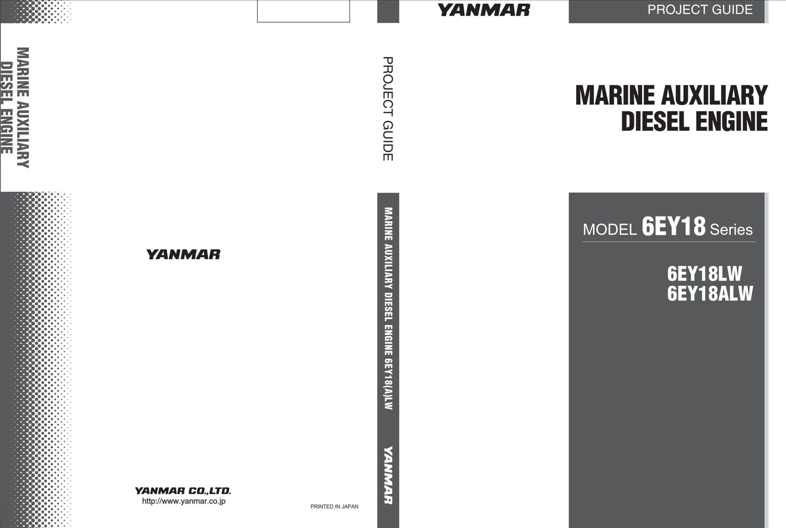 yanmar 6ey18lw, 6ey18alw diesel engine service manual