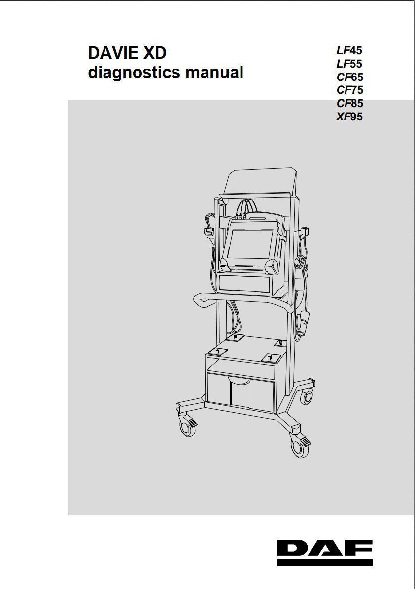 daf lf45, lf55 series workshop manual