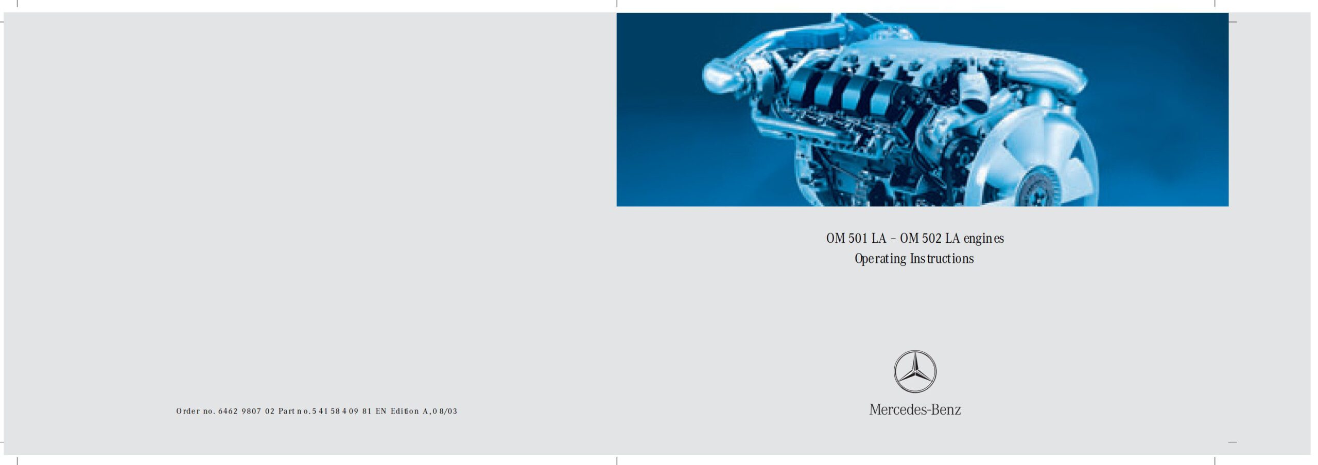 mercedes benz om 501 om 502 engine manual