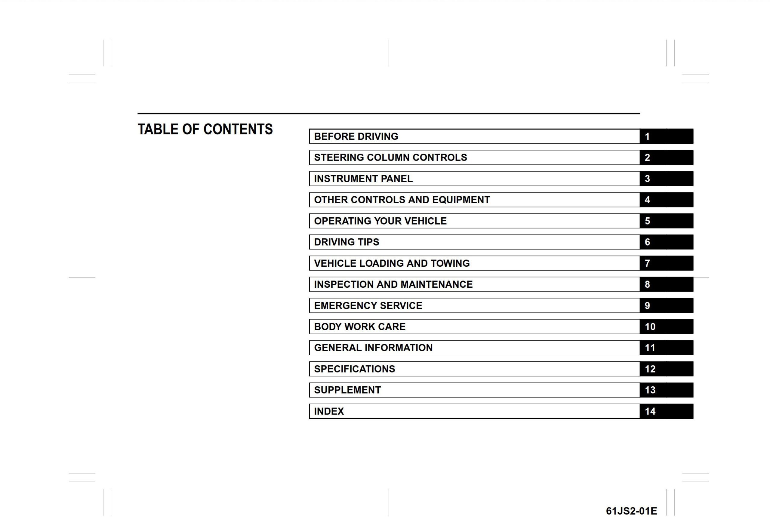 suzuki carry owner's manual
