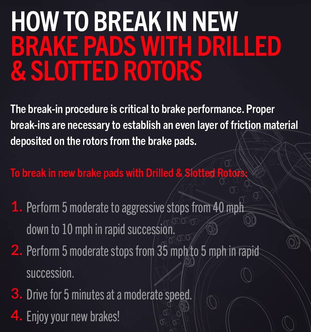 bed in procedure for new rotors bed in procedure for new rotors