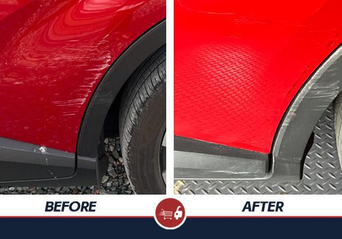 before after repair comparison