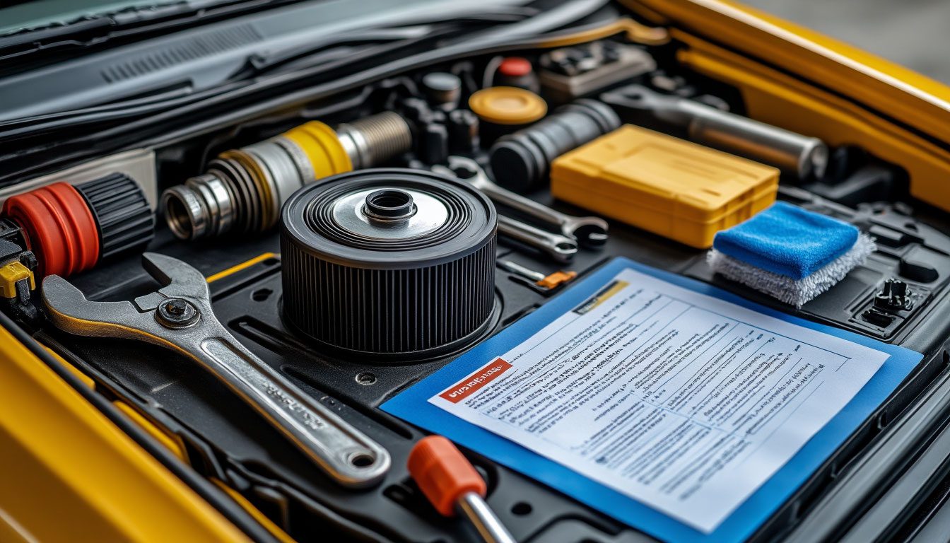 car engine oil maintenance checklist